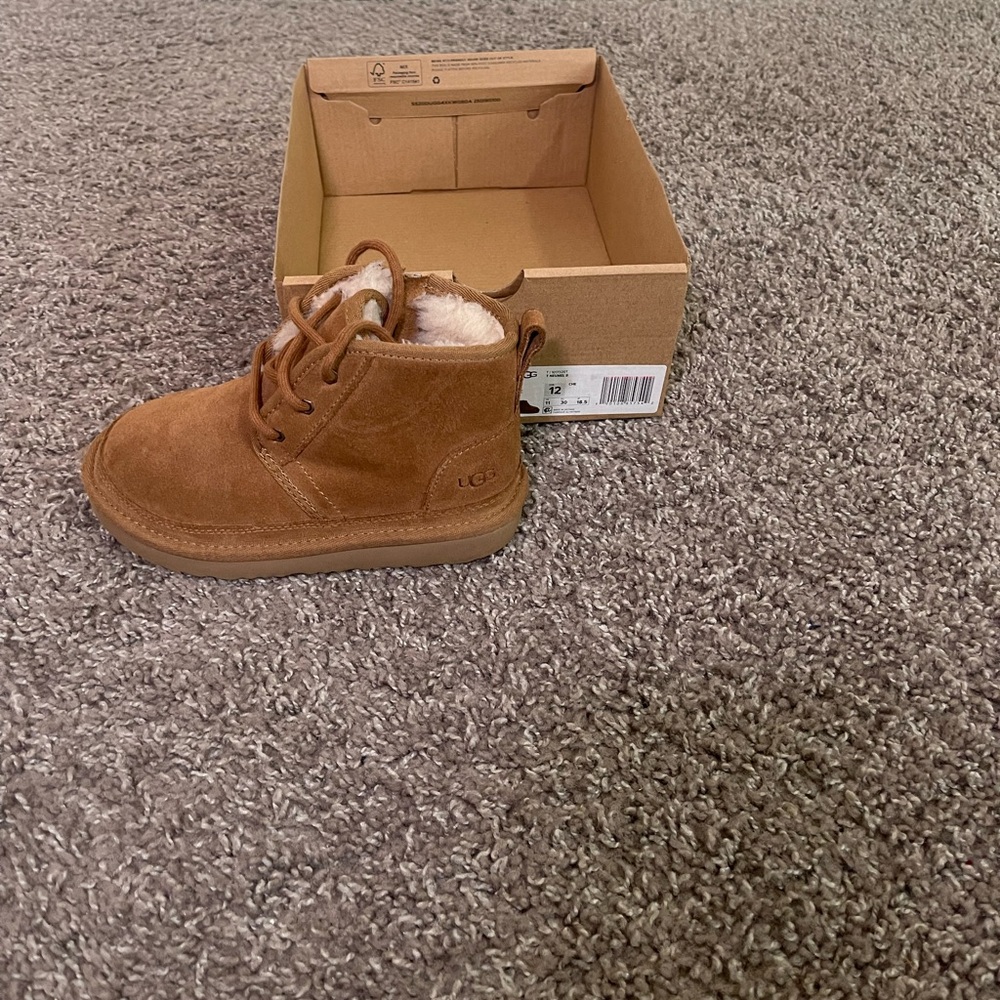 Toddler Boy Brown UGG Boots Size 12
